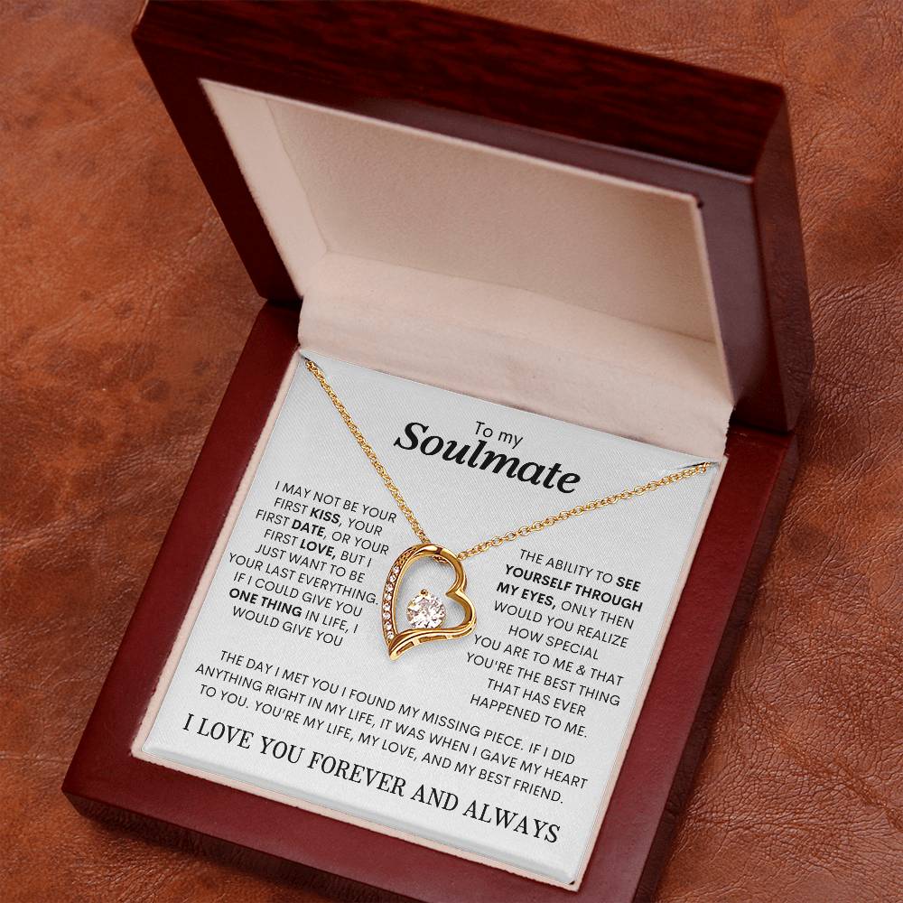 To My Soulmate | Forever Love Necklace