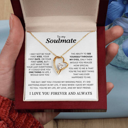 To My Soulmate | Forever Love Necklace