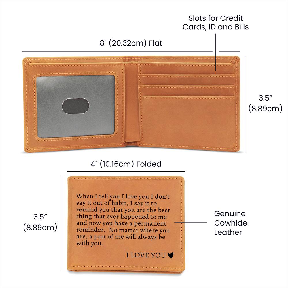 Soulmate | Graphic Leather Wallet