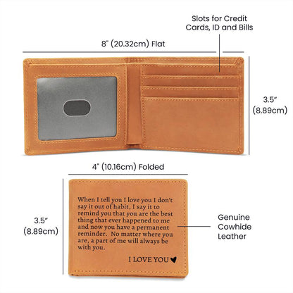 Soulmate | Graphic Leather Wallet