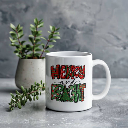 Merry Bright | ceramic mug