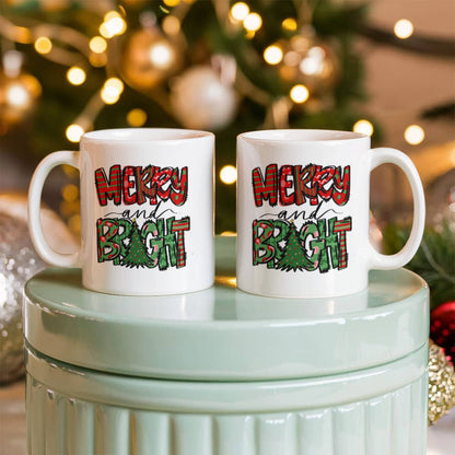 Merry Bright | ceramic mug