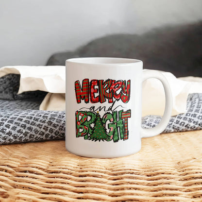 Merry Bright | ceramic mug