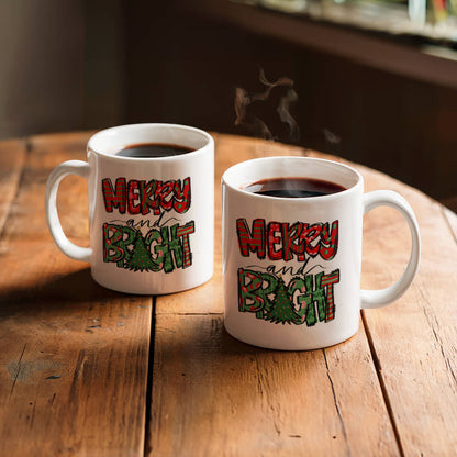 Merry Bright | ceramic mug