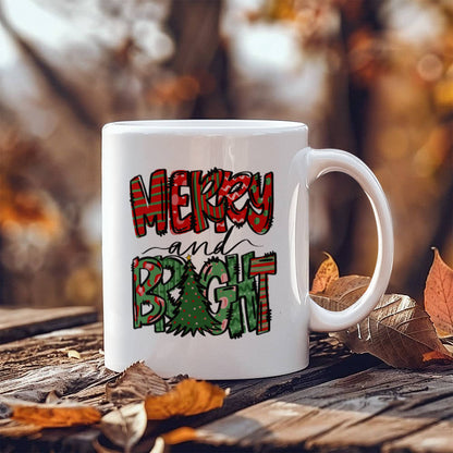 Merry Bright | ceramic mug