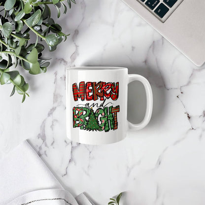 Merry Bright | ceramic mug