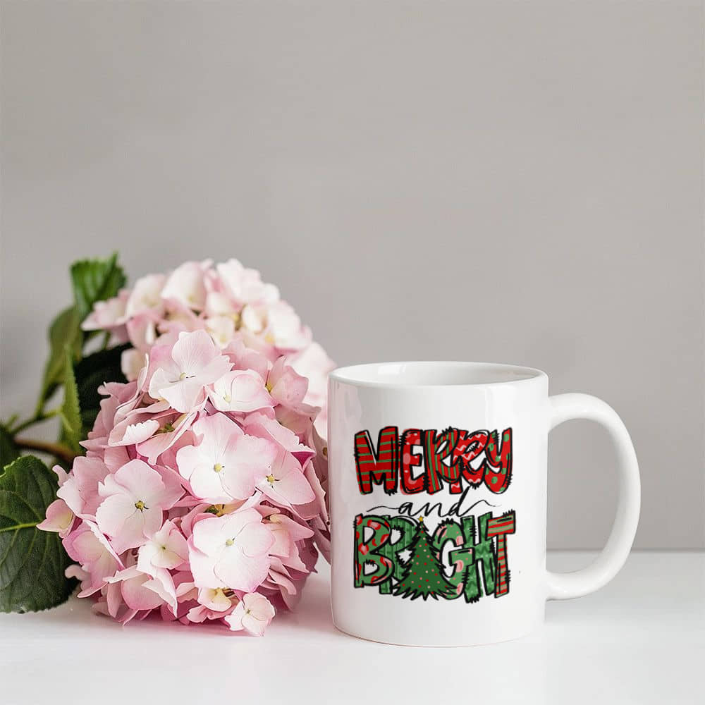 Merry Bright | ceramic mug