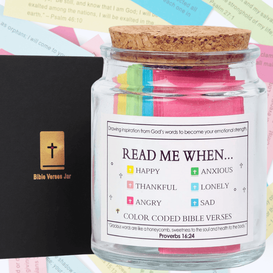 Inspirational Jar of Bible Verses
