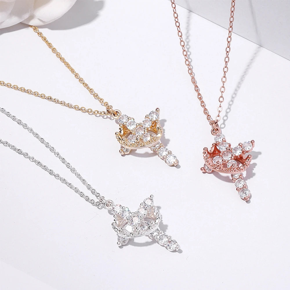 Elegant Gold Cross Necklace